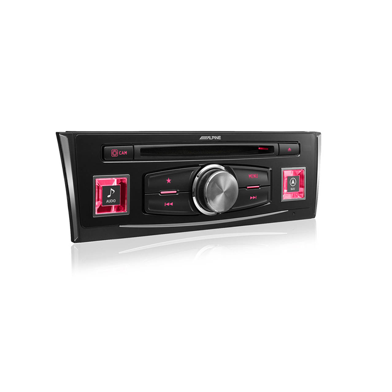 Alpine X703D-A4 pasklare radio Audi A4 - D&B Inbouwstation