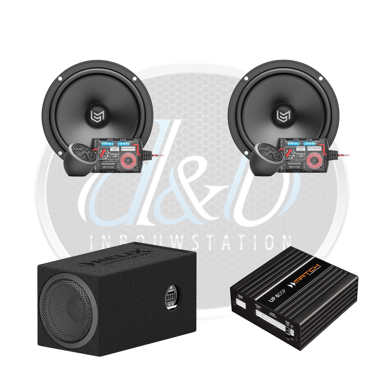 Audio upgrade Mercedes Vito - enkele cabine - pakket 5