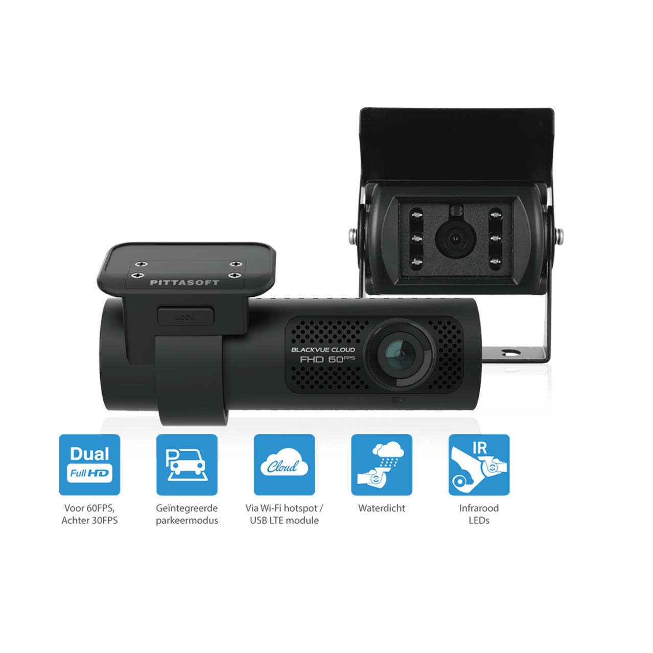 BlackVue DR750X-2CH Plus | Full HD Cloud Dashcam| WiFi ,GPS,Parking Mode (32GB)