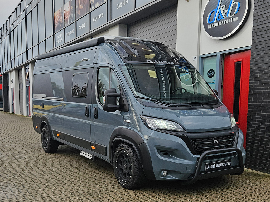 D&B Fiat Ducato 8 9 Adria Camper inbouw audio campera spiegel