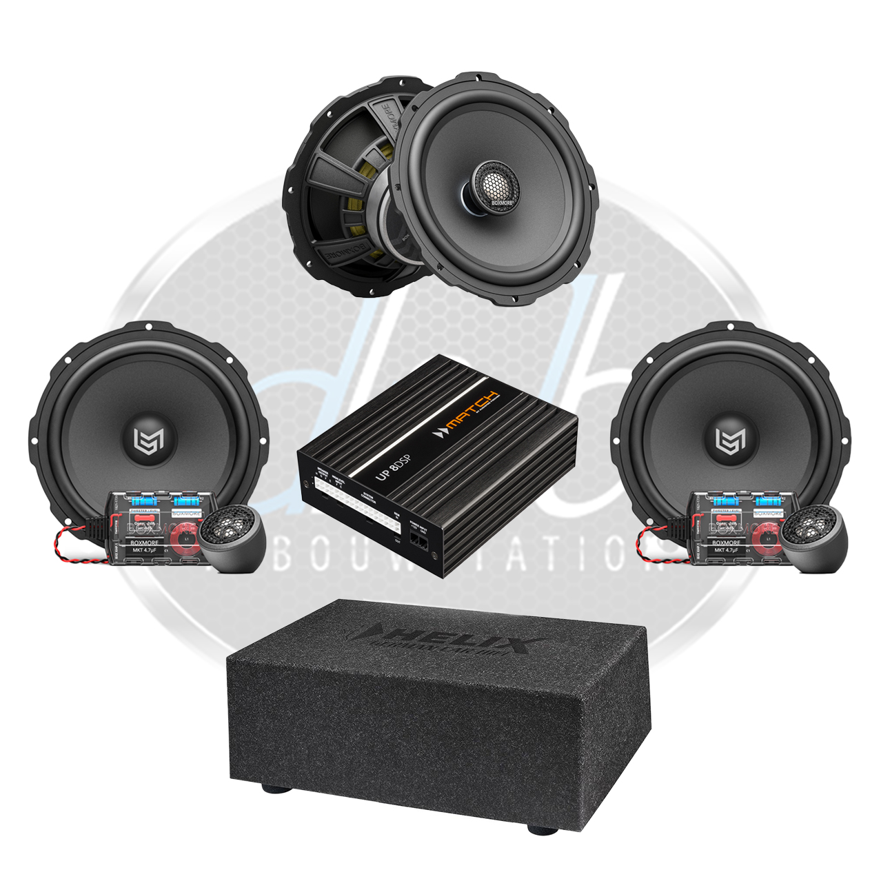 Volkswagen Harman Kardon Audio upgrade pakket 2 - 6 speakers